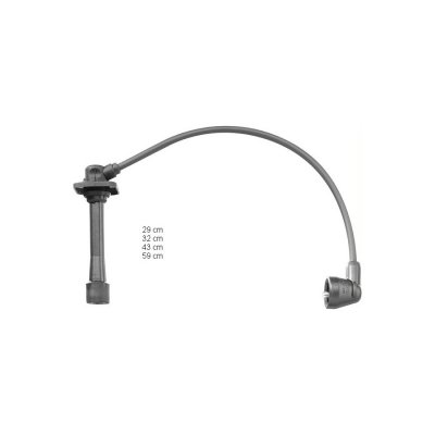 BERU Cable d'allumage BorgWarner () ZEF1252 (X1)