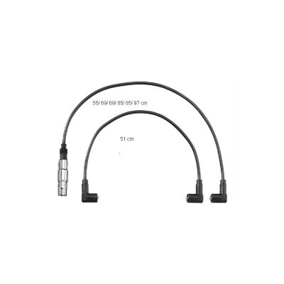 BERU Cable d'allumage BorgWarner () ZEF298 (X1)