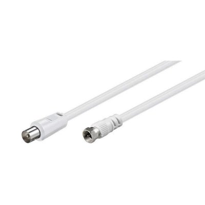 GOOBAY C&acirc;ble d'antenne coaxial RG59 M&acirc;le /75 ohms M&acirc;le 2.50 m