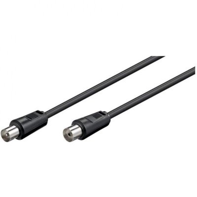 GENERIQUE C&acirc;ble d'antenne M/F 75 ohm couleur NOIR 15 m