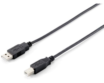 EQUIP C&acirc;ble d'imprimante &eacute;quip&eacute; USB-A 2.0 m&acirc;le vers USB-B m&acirc;le 1,8 m