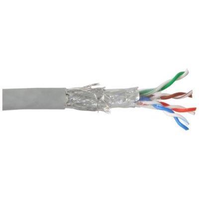 INLINE C&acirc;ble d'installation, &reg;, s-ftp, cat.5e, awg24, pvc, 100m