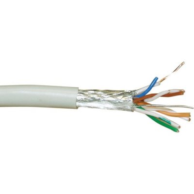 INLINE C&acirc;ble d'installation solide &reg; sf / utp cat.5e awg24 cu sans halog&egrave;ne 50m