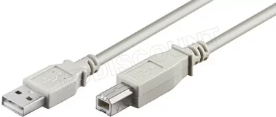 GOOBAY C&acirc;ble data Usb A-B m&acirc;le-m&acirc;le, 1.8m