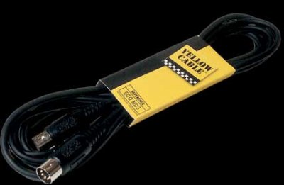 YELLOW CABLE C&acirc;ble de 3&nbsp;m&egrave;tres DIN 5&nbsp;broches vers DIN 5&nbsp;broches