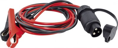BAAS C&acirc;ble de d&eacute;marrage 6 mm&sup2;  BS12 avec pinces en t&ocirc;le dacier 1.50 m cuivre