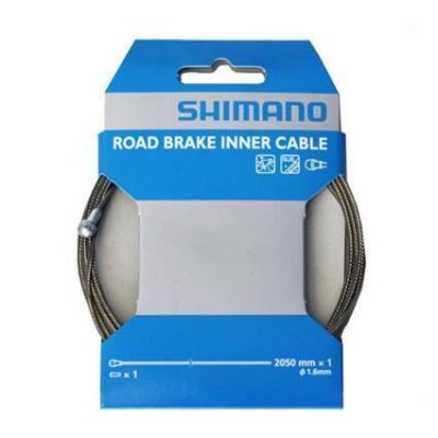SHIMANO C&acirc;ble de frein de route interne  (acier inoxydable) - 2050mm