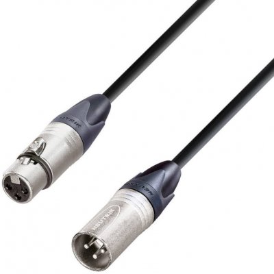 ADAM HALL CABLES C&acirc;ble de microphone noir M&acirc;le XLR/femelle xlr - noir