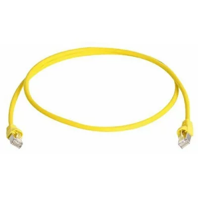 TELEGARTNER C&acirc;ble de raccordement r&eacute;seau informatique RJ45 L00002A0116 CAT 6a S/FTP jaune 3.00 m