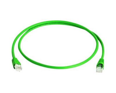 TELEGARTNER C&acirc;ble de raccordement r&eacute;seau informatique RJ45 L00006A0038 CAT 6a S/FTP vert 20.00 m