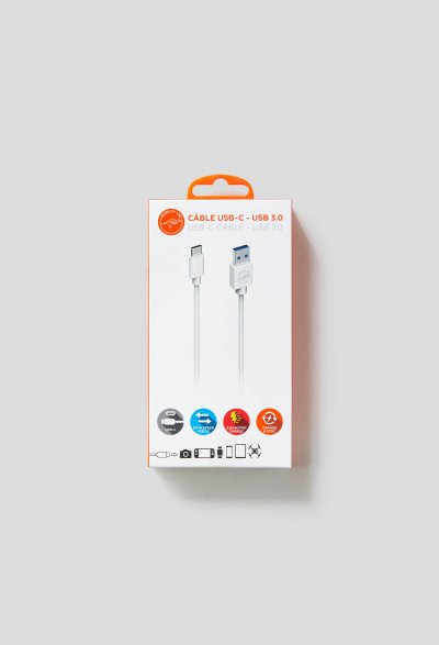 MOBILITY C&acirc;ble De Recharge Usb 2.0 - Ml308951 - Blanc Ml - Le C&acirc;ble De Recharge
