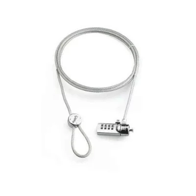 NATEC Cable de seguridad  lobster 1.8 m para portatil con codigo