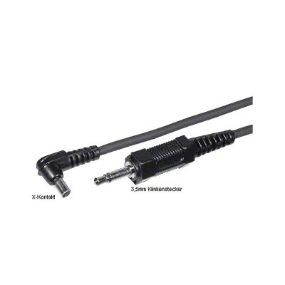 WALIMEX C&acirc;ble de synchronisation  420 cm avec prise jack 3,5 mm