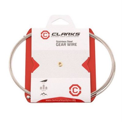 CLARKS CYCLE SYSTEMS Cable derailleur vtt/route inox clarks 2.30m (vendu a l'unite)