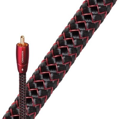 AUDIOQUEST C&acirc;ble digital coaxial  Cinnamon 1,5 m Noir et rouge