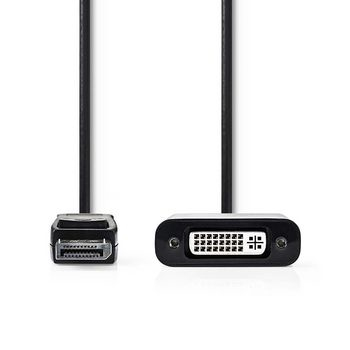 NEDIS C&acirc;ble DisplayPort vers DVI-D femelle - 20 cm