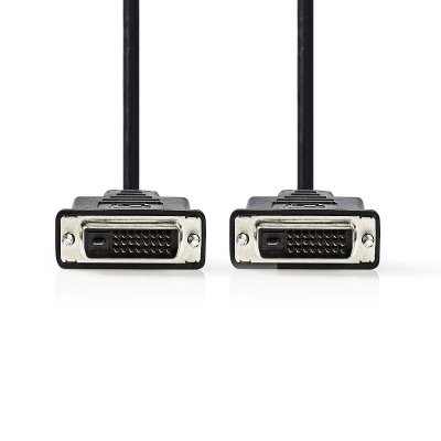 NEDIS C&acirc;ble DVI-D Dual-Link - 10 m&egrave;tres - Noir - 