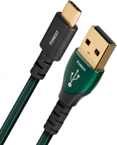 AUDIOQUEST C&acirc;ble et Connectique  CABLE USB-A / USB-C FOREST 1.5 M