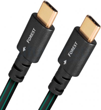 AUDIOQUEST C&acirc;ble et Connectique  CABLE USB-C / USB-C FOREST 0.75 M