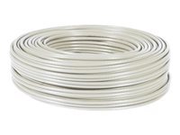 CONNECT C&acirc;ble Ethernet Multibrins F/UTP CAT6 GRIS - 100M