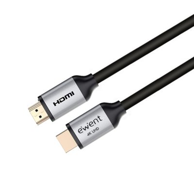 EWENT C&acirc;ble  HDMI A/M - HDMI A/M V2.0 3.0 m Haute Vitesse 4K Noir