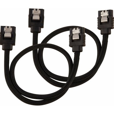 CORSAIR C&acirc;ble gain&eacute; Premium SATA 6Gbps Noir 30cm Droit - (CC-8900248)