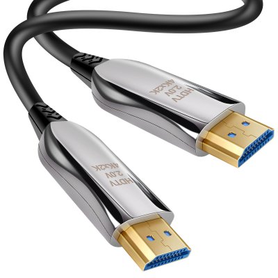 LINQ C&acirc;ble HDMI 2.0 -  - 50m - Fibre Optique - 4K UHD - 18Gbps