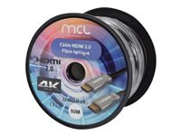 MCL SAMAR C&acirc;ble HDMI 2.0 MCL-Samar 50m unidirectionnel par fibre optique