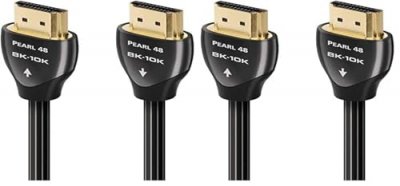 AUDIOQUEST C&acirc;ble HDMI  8K Pearl 48 Gbit/s 2 m Noir