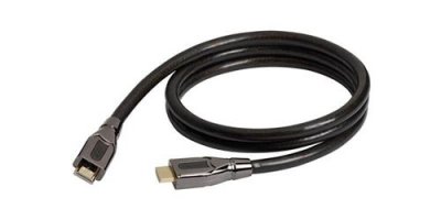 REAL CABLE C&acirc;ble HDMI avec Ethernet  HD-E (0,75 m)