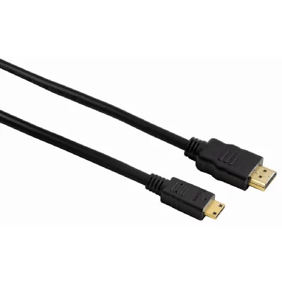 HAMA C&acirc;ble hdmi haute vitesse, hdmi a m&acirc;le - hdmi c (mini) m&acirc;le, ethernet, 0,5m