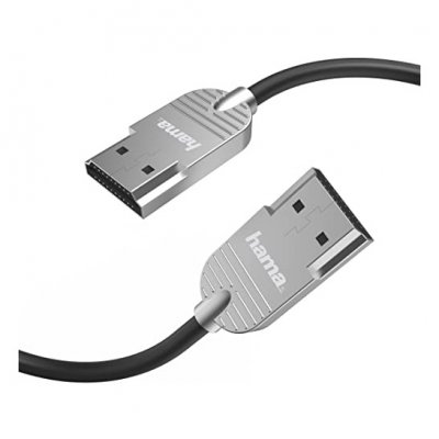 HAMA C&acirc;ble hdmi hte vit. ""ultra-slim"", 4k, f. M&acirc;le - f. M&acirc;le, ethernet, 2m