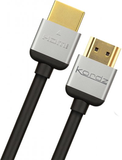 KORDZ C&acirc;ble HDMI -  - R.3 - 06 m - Blanc - Compatible TV et Home Cinema
