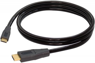 RALC C&acirc;ble HDMI - Mini HDMI et Ethernet Real Cable HD-E-C (2 m)