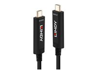 LINDY C&acirc;ble hybride fibre optique usb type c vid&eacute;o (5 m) 4002888385015