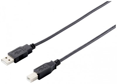 EQUIP C&acirc;ble imprimante USB-A 2.0 M&acirc;le vers USB-B M&acirc;le 5m