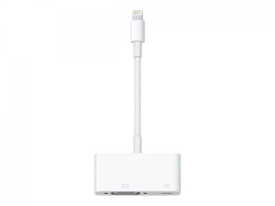 APPLE C&acirc;ble iPhone  lightning vers VGA