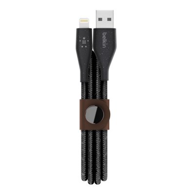 BELKIN C&acirc;ble iPhone  1M20 Duratek Noir