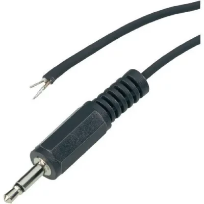 BKL ELECTRONIC C&acirc;ble jack 2,5 mm st&eacute;r&eacute;o m&acirc;le - 1,8 m - Noir