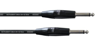 CORDIAL C&acirc;ble JACK/JACK  Silver Line Longueur: 3 m