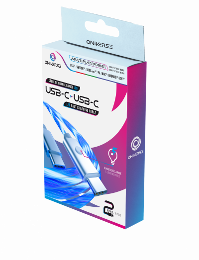 ONIVERSE Cable Led Type C -c 2 Metres -  
