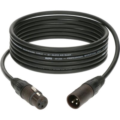 KLOTZ C&acirc;ble M1 Pro XLR m&acirc;le/femelle Neutrik KMK, 10m 