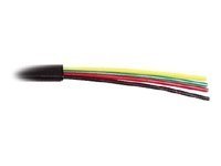 EXC C&acirc;ble m&eacute;plat rj ivoire 4c - rouleau de 100m