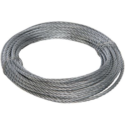 FIXMAN C&acirc;ble m&eacute;tallique galvanis&eacute;, 6 mm x 10 m, 6 Mm x 10 m