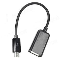 DUST C&acirc;ble micro USB/USB-A femelle pour tablette 