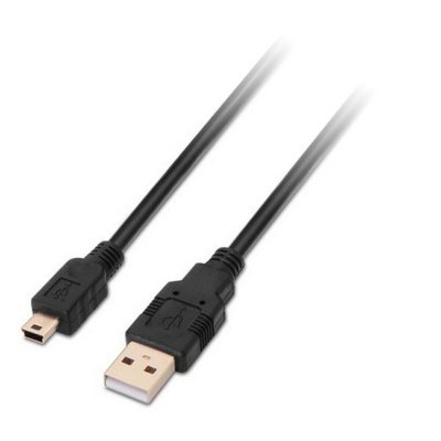 NANOCABLE C&acirc;ble  USB-A 2.0 M&acirc;le vers Mini-USB M&acirc;le 1.8m