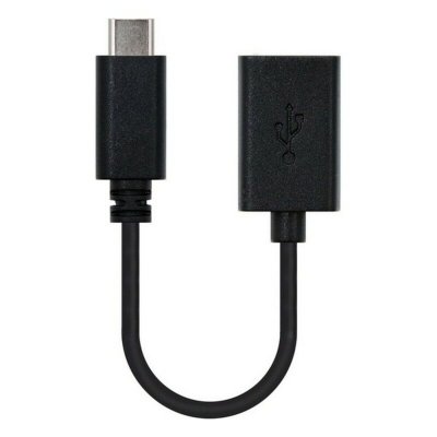 NANOCABLE C&acirc;ble  USB-C 2.0 M&acirc;le vers USB-A Femelle 15cm