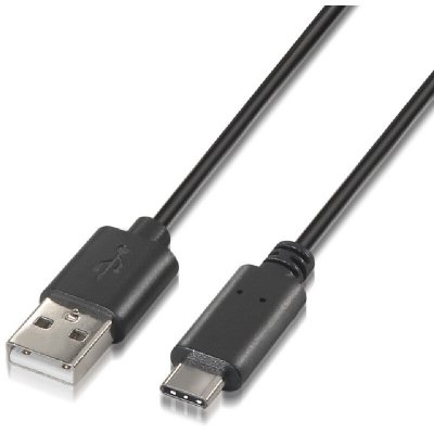 NANOCABLE C&acirc;ble  USB-C 2.0 M&acirc;le vers USB-A M&acirc;le 1m