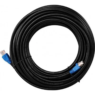GOOBAY C&acirc;ble patch ext&eacute;rieur  cat 6, u/utp, noir 20 m