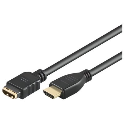  C&acirc;ble rallonge Hdmi Full HD 1080p m&acirc;le/femelle, 1m